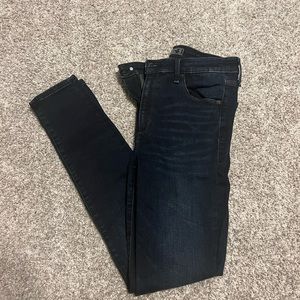Abercrombie Simone super high rise skinny jean size 4R